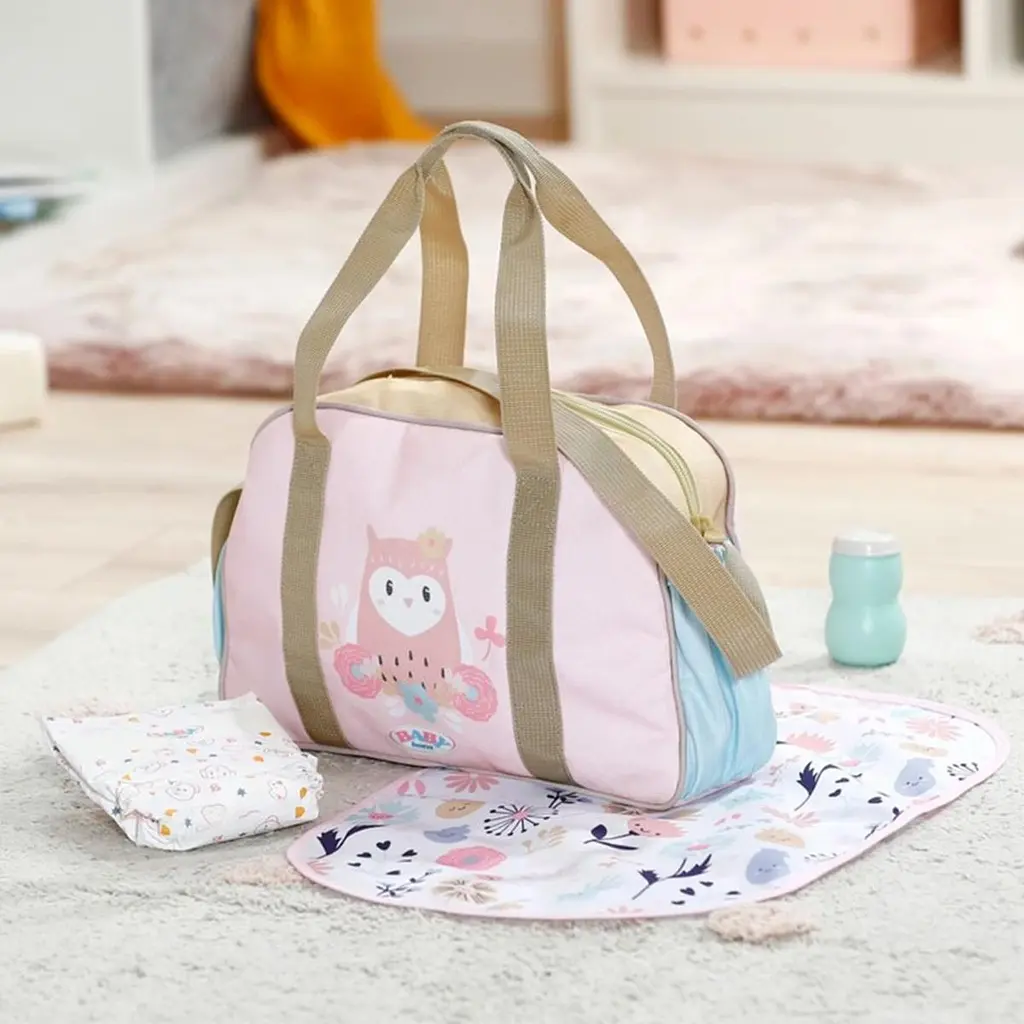 Сумка для ляльки BABY BORN – КВІТКОВИЙ НАСТРІЙ (з аксес.) BABY born 837894 - фото 4