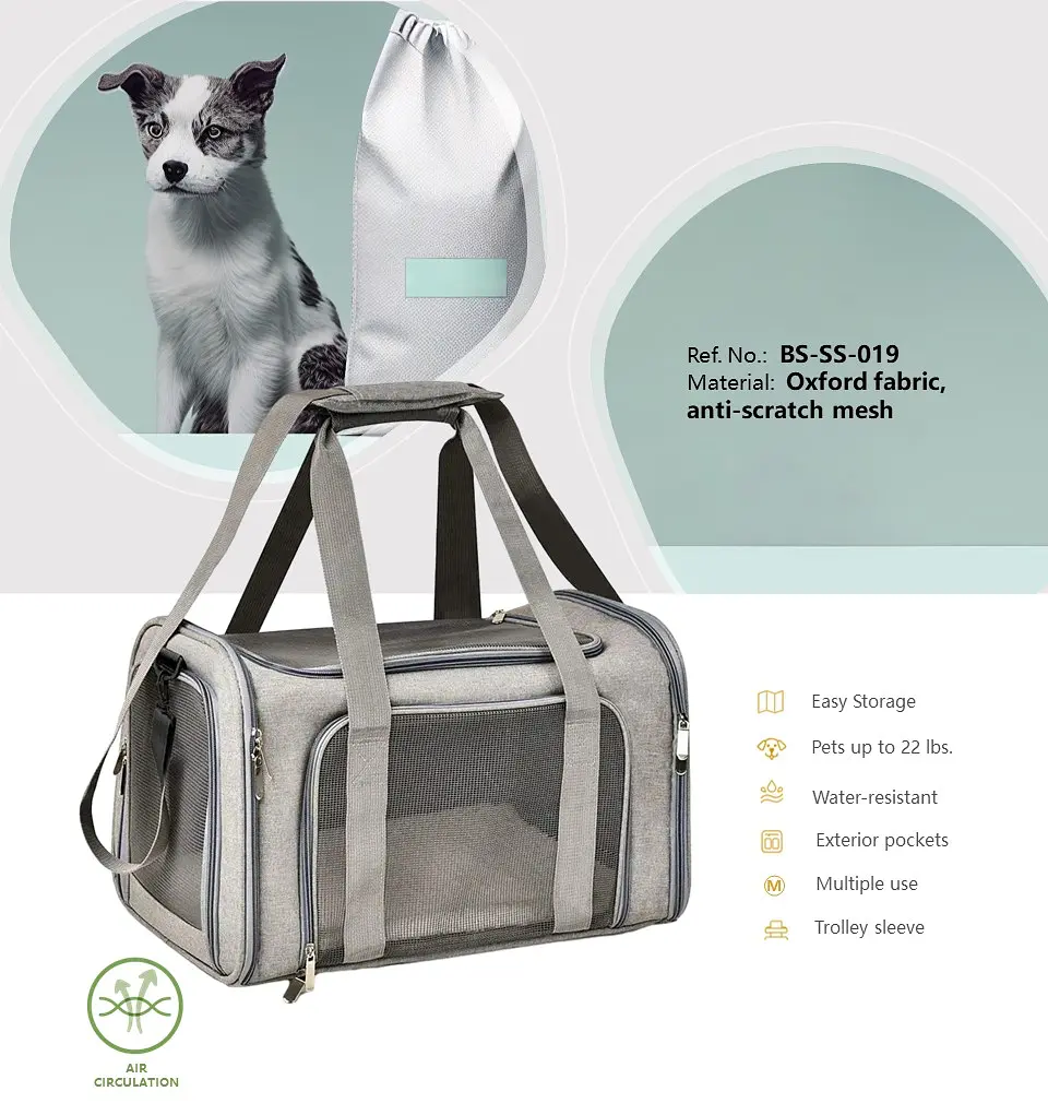 Сумка-переноска для домашніх тварин Bestopet (Люпосанчик) Portable Travel Bag - фото 2