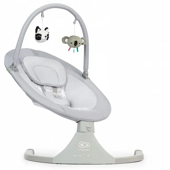 Електричне крісло-гойдалка Kinderkraft Luli Grey (4118) - фото 3