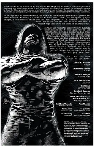 Luke Cage #166A (2017 2nd Series) - Девід Вокер - фото 2