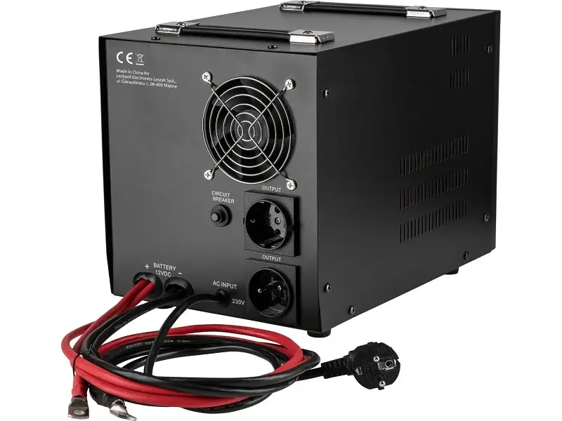 Гібридне ДБЖ/інвертор Kemot PROsinus-2000 24V 230V 2000VA/1400W (URZ3428B) - фото 2