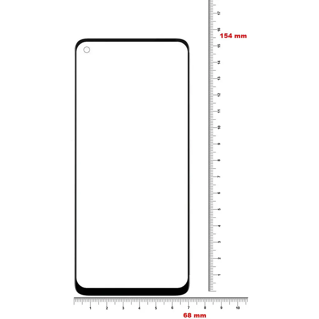 Захисне скло BeCover для Oppo A74 4G Black (706656) - фото 3