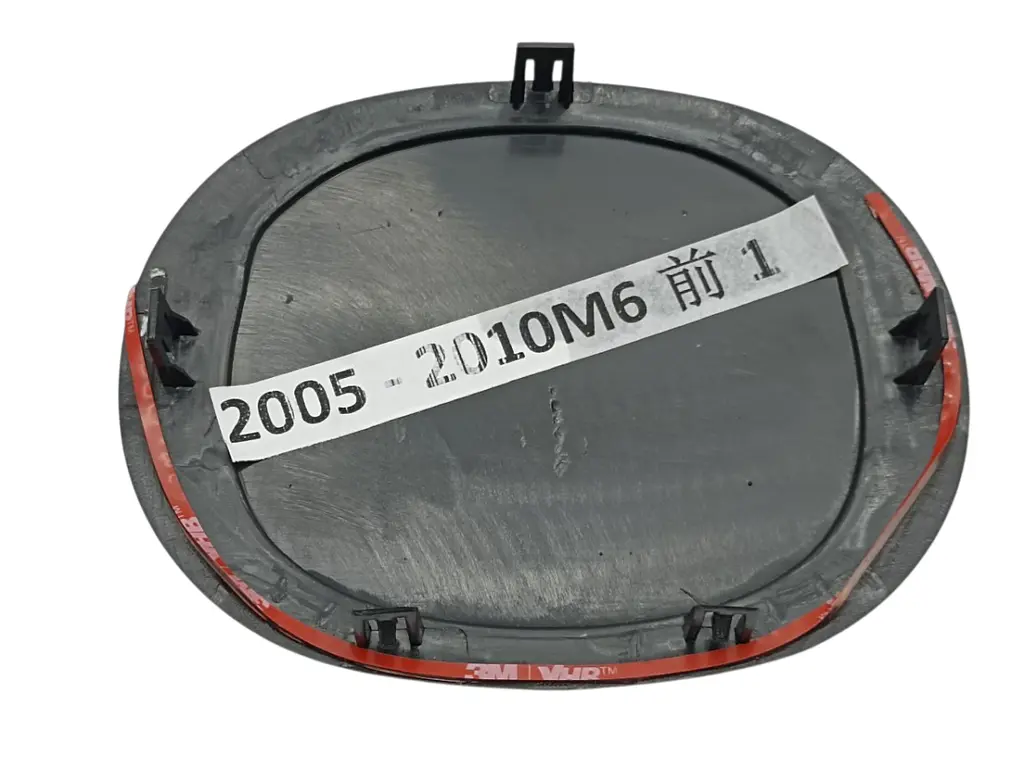 Емблема решітки Mazda 6 (2005-2010р) чорна+хром 141х111 мм під склом (на напрямних) - фото 2