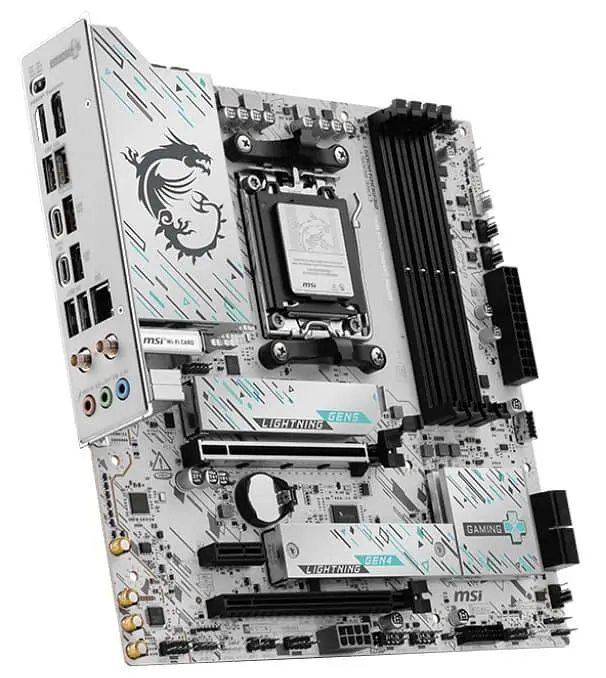 Материнська плата MSI B850M GAMING PLUS WIFI (B850M GAMING PLUS WIFI) (Socket AM5, AMD B850, Micro-ATX) - фото 3