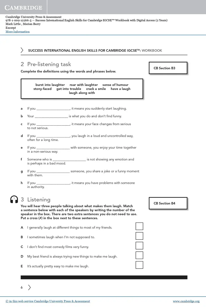 Success International English Skills for Cambridge IGCSE Workbook with Digital Access (2 Years) - фото 7