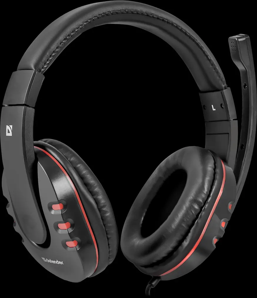 Навушники Defender Warhead G-160 з мікрофоном чорні