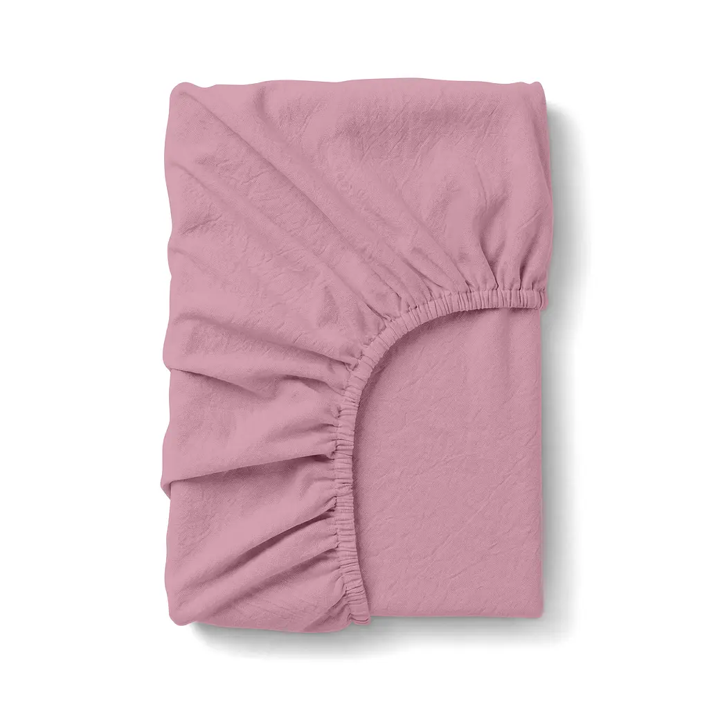 Простирадло варена бавовна на резинці для коляски та люльки 40x80 LILAC COSAS (4822052454961)