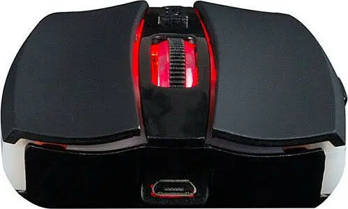 Комп'ютерна мишка ModeCom MC-WRM1 бездротова зарядка 3кн. 1600dpi чорна (M-MC-WRM1-100) - фото 2