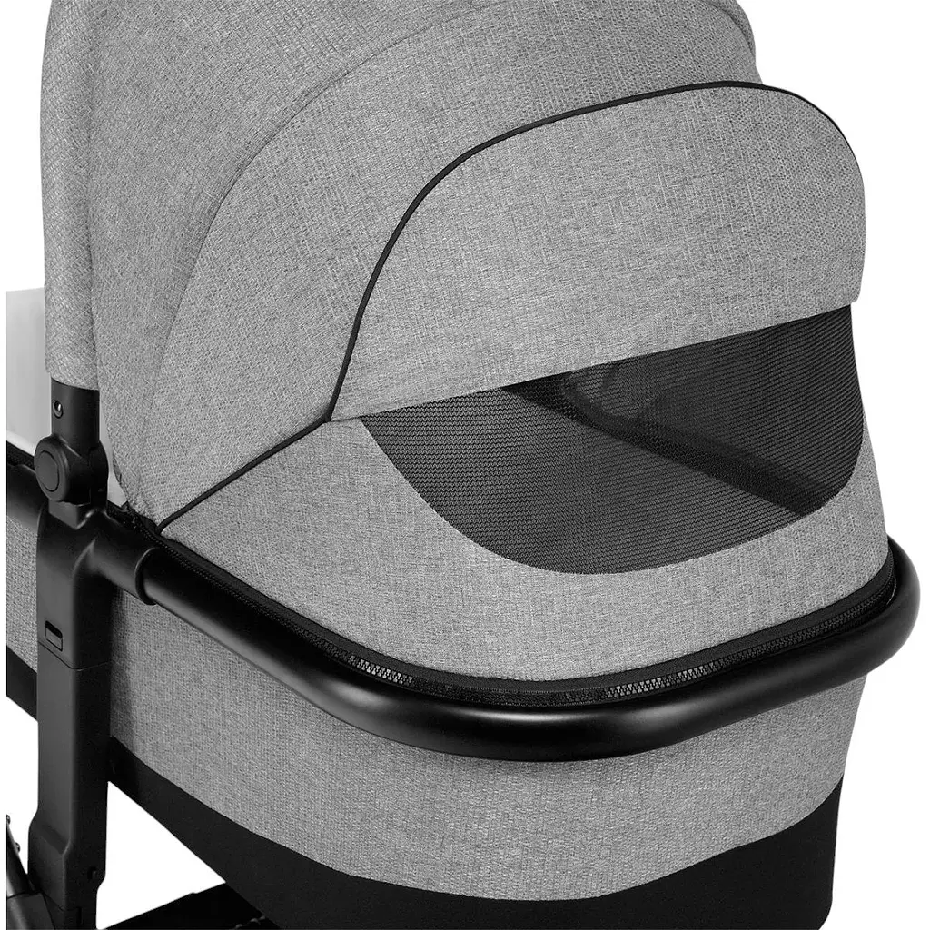 Коляска універсальна Lionelo Mika Plus 3 в 1 grey stone (LO-MIKA PLUS 3IN1 GREY STONE) - фото 9