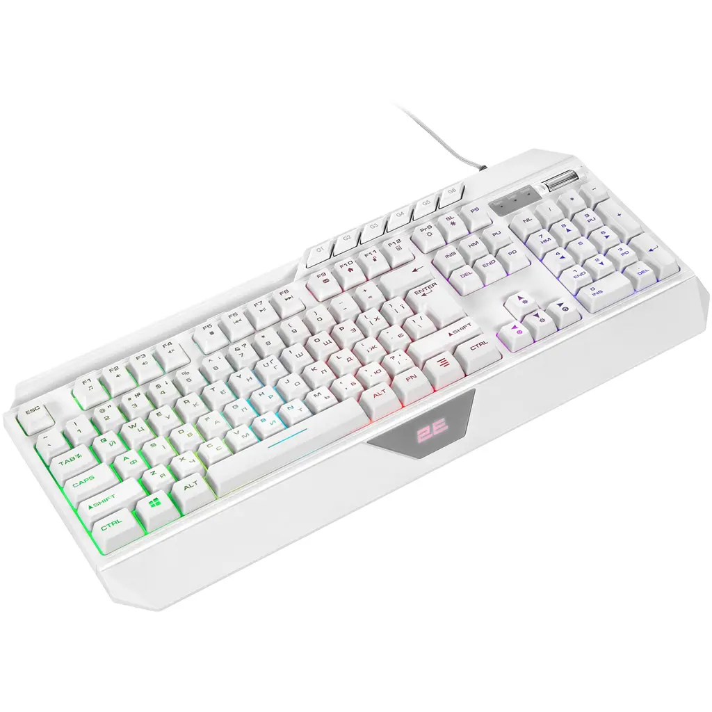 Клавиатура игровая 2E Gaming KG315 с подсветкой white (2E-KG315UWT) - фото 2