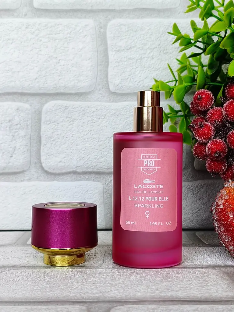 Парфуми жіночі, аромат за мотивами Eau De L.12.12 Pour Elle Sparkling (58 мл) - фото 2