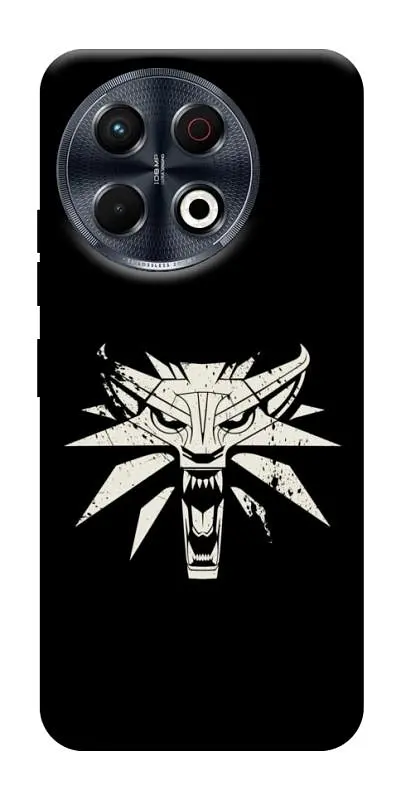 TPU чохол Demsky Wolf medallion для TECNO Spark 30 Pro (KL7)