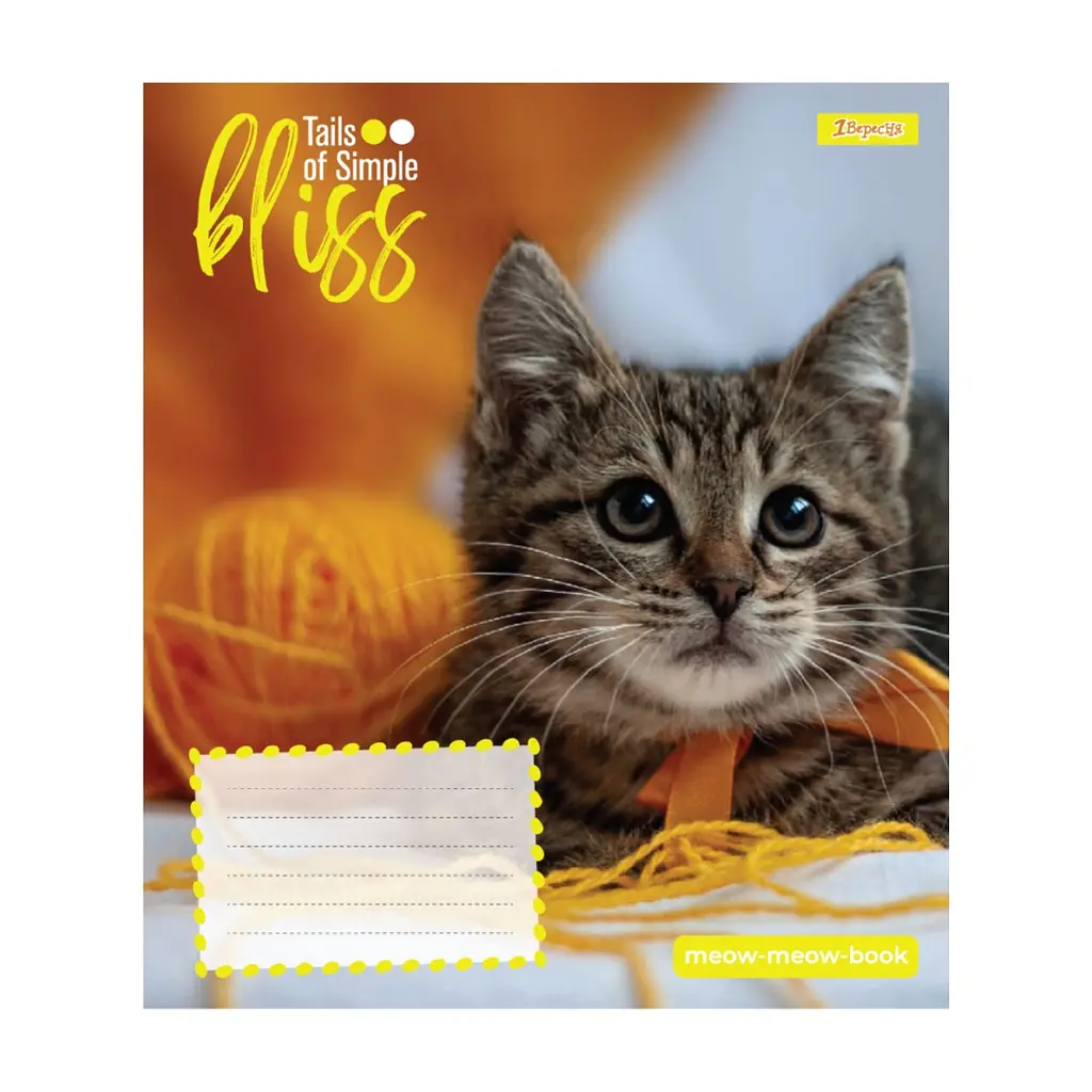 Зошит 1 вересня Bliss А5 12 аркушів лінія (768052), в асортименті - фото 3