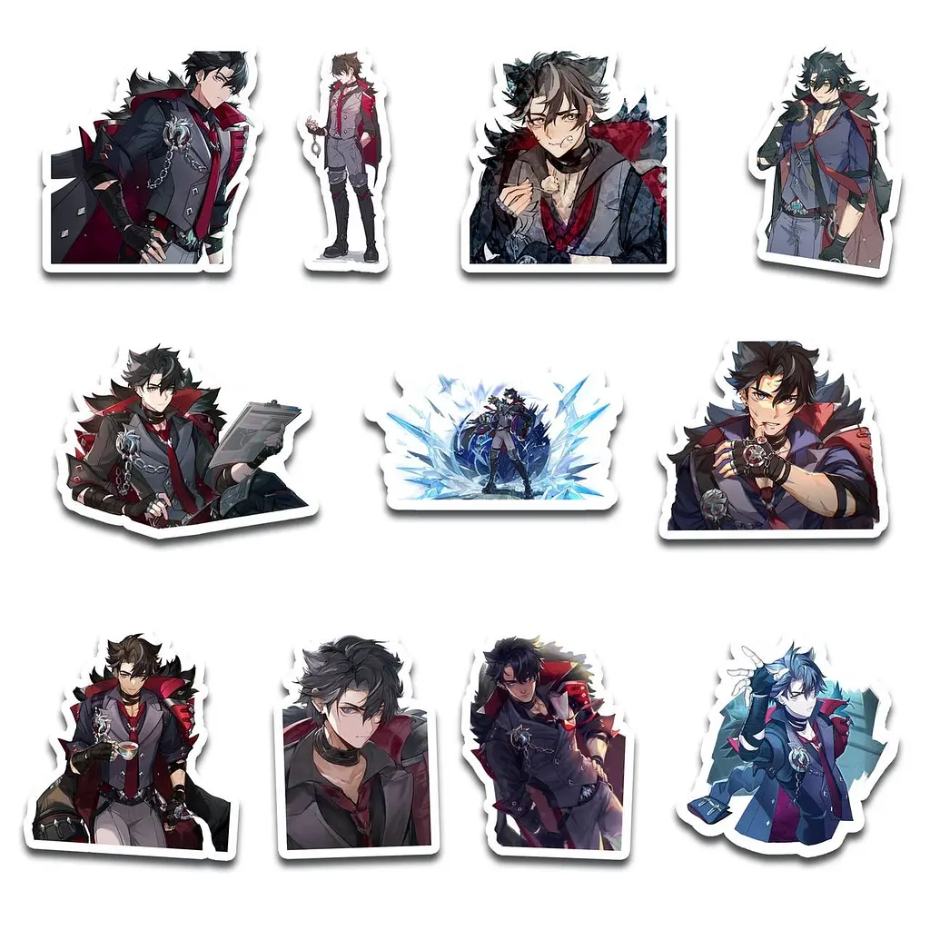 Стікерпак GeekLand Genshin Impact Risley 45 штук (SP GI RS 01) - фото 3