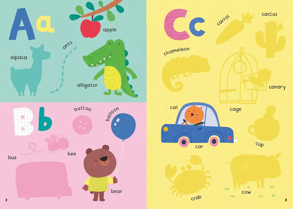 Little First Stickers ABC – Felicity Brooks, англ. мова (9781474986564) - фото 2
