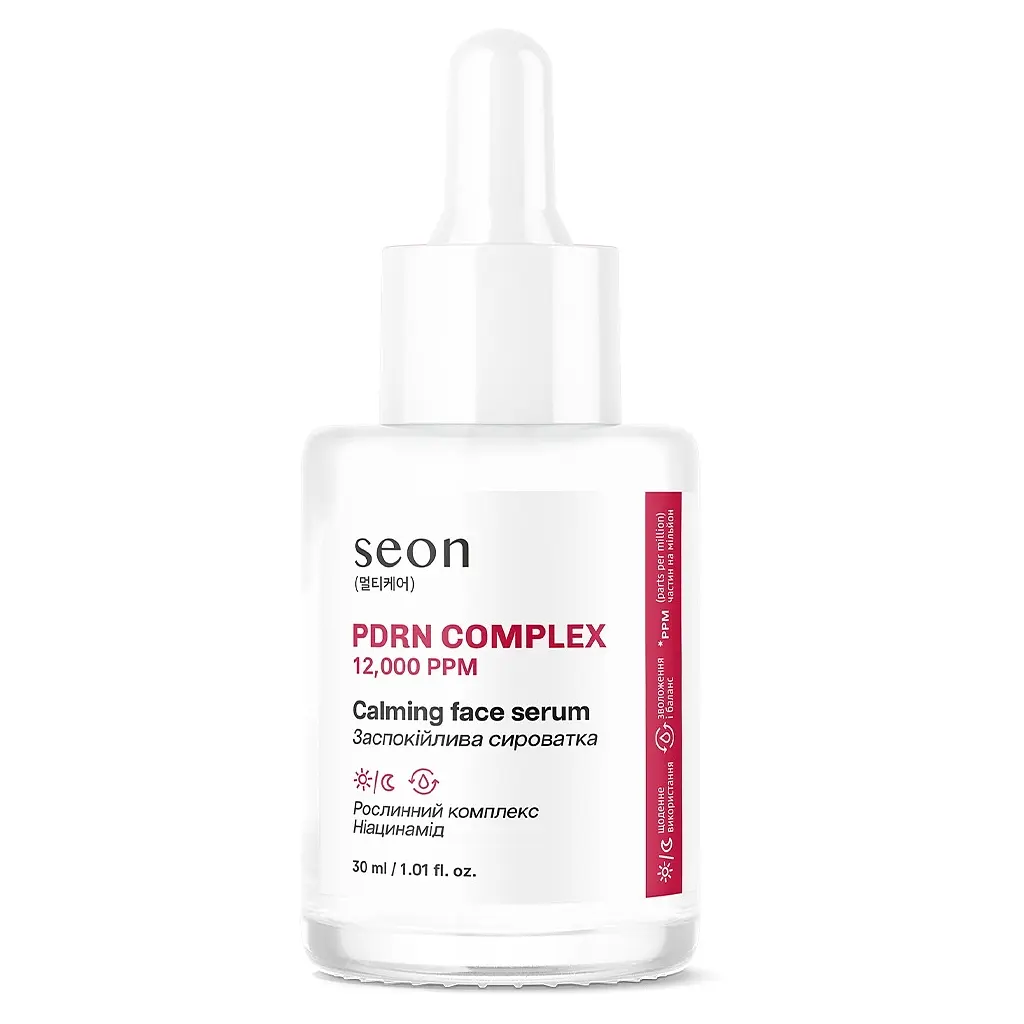 Сироватка для обличчя Seon PDRN Complex 12000 ppm Calming Face Serum 30 мл (4823122904294) - фото 2