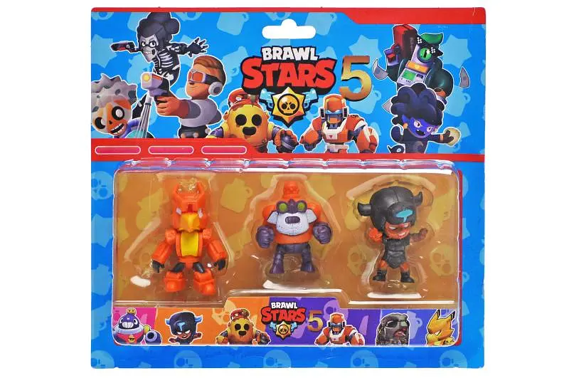 Набір ігрових фігурок персонажі відеоігри Brawl Stars YLD31863
