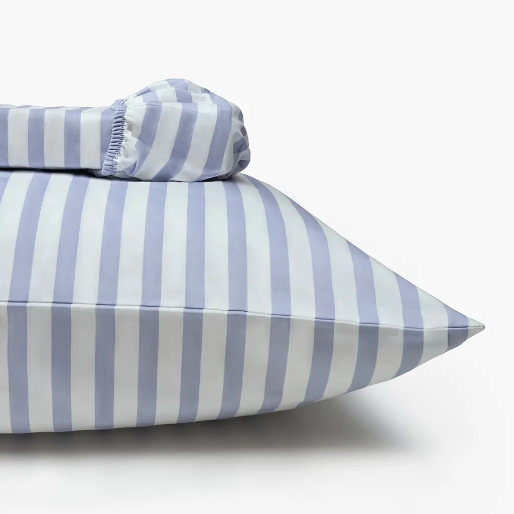 Наволочка MBM HOME Жасминовый сад 50x75см BL-P-17 бело-сиреневая полоска (BL-P-17 STRIPES) - фото 6