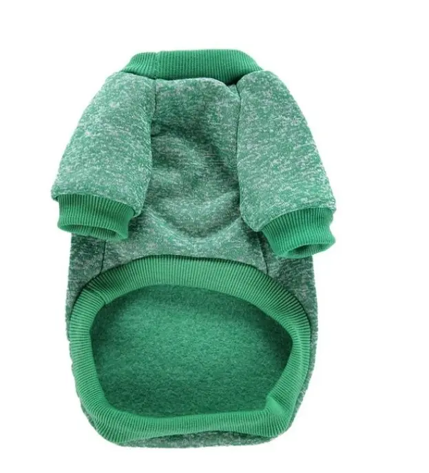 Кофта для собак та котів EcoToys Green M ряба зелена A: 30 см B: 37 см C: 24 см M-7070 - фото 2