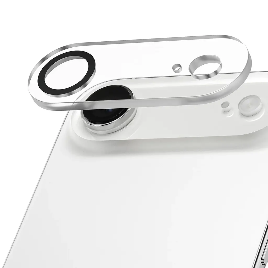 Захисне скло на камеру Apple iPhone 17 Air, Flat, протиударне, прозоре, без рамки, захисне скло для об"єктивів камери, захист камери смартфона, не впливає на якість фото, ArmorStandart (ARM87057) - фото 2