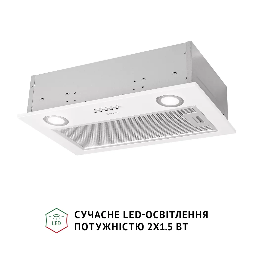 Витяжка повновбудована Perfelli BI 5022 WH LED - фото 4