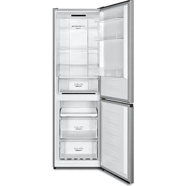 Холодильник Gorenje з нижн. мороз. камерою 185х60х60 см 2 дв. Х 207л М 97 л A+ NoFrost Plus Fresh zone диспл сірий - фото 2