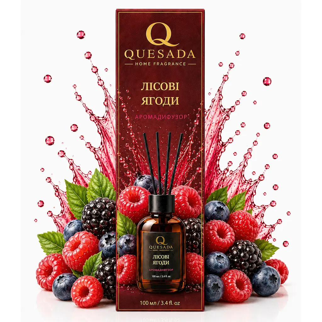 Аромадифузор Quesada Лiсові ягоди 100 мл - фото 2
