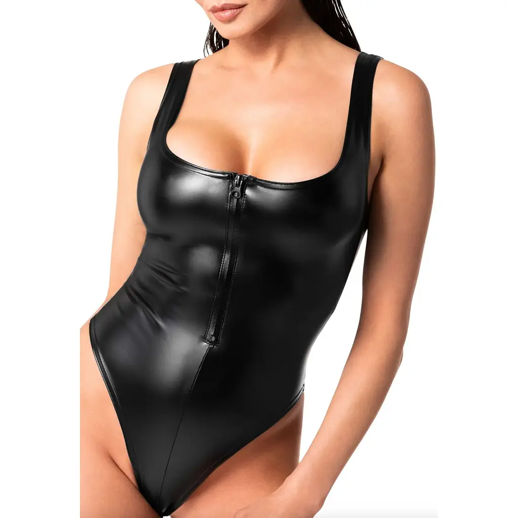 Боді Noir Handmade F333 Powerwetlook Body - M - фото 3