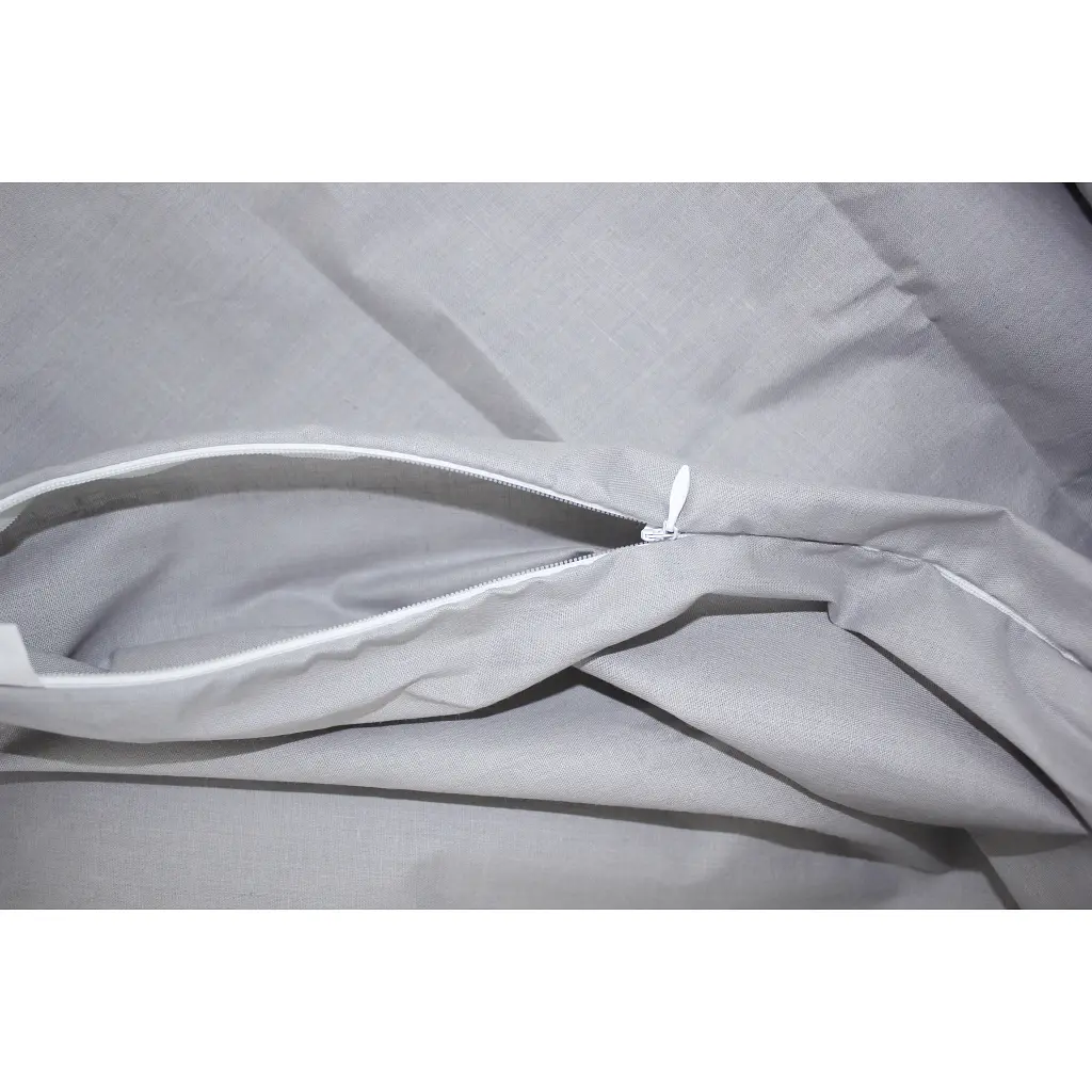 Постільна білизна MirSon Бязь Premium Light Gray 143х210х2 (2200000950734) - фото 5