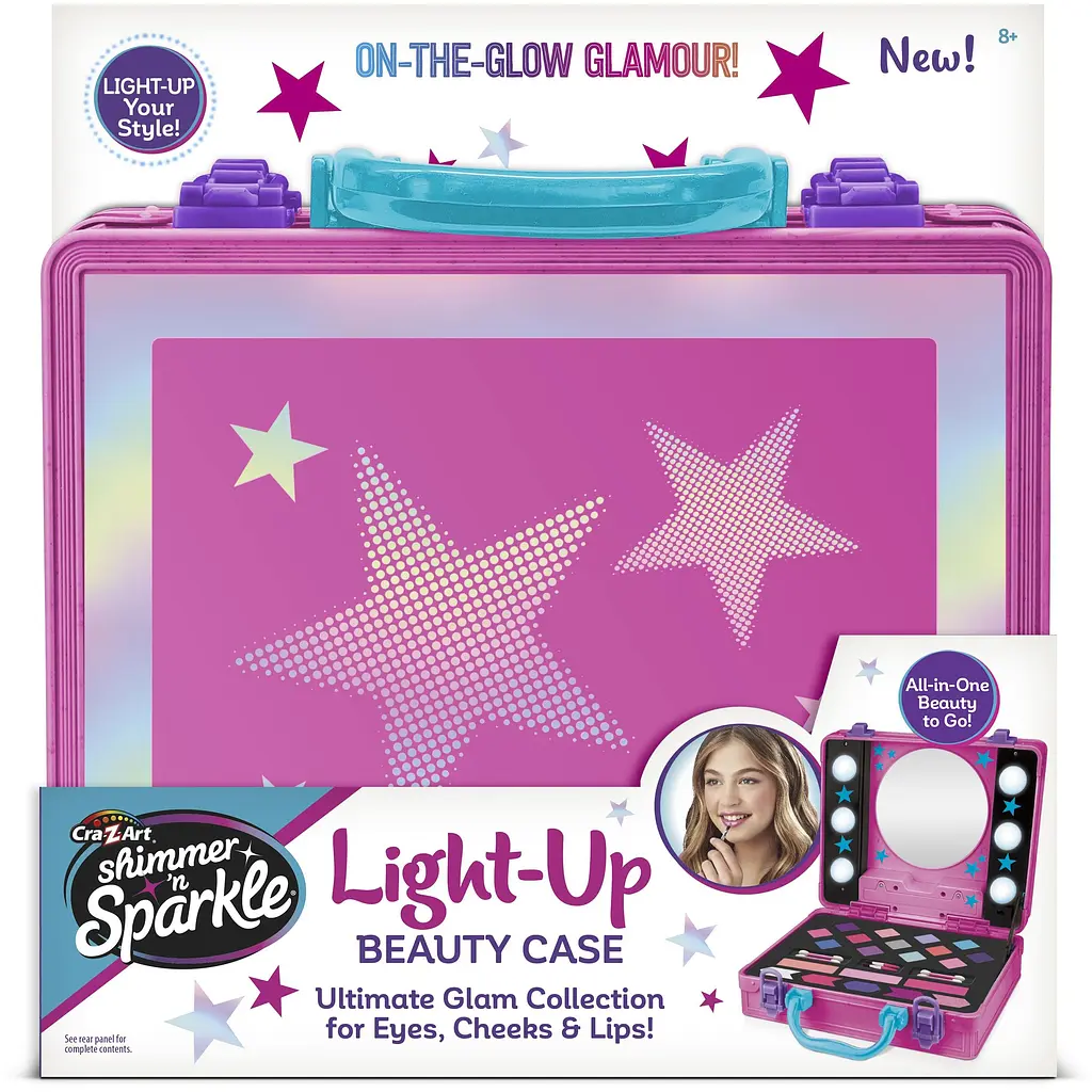 Набор детской косметики Cra-Z-Art Light-Up Beauty Studio зеркало с подсветкой (17362CRA) - фото 4