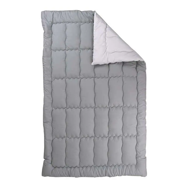 Ковдра Руно 200х220 зимова силіконова Grey White 322.52_Grey White - фото 2