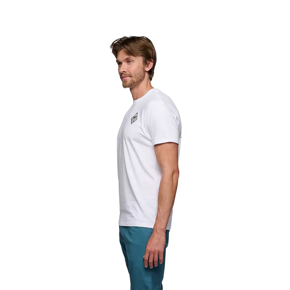 Футболка чоловіча Black Diamond M Mono Pocket SS Tee XL Білий - фото 2
