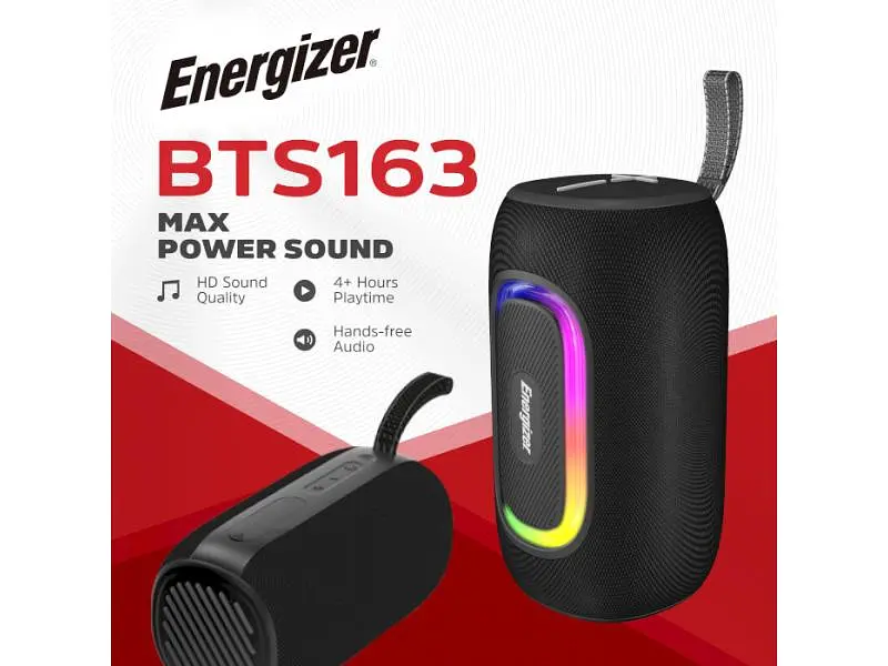 Портативна колонка Energizer BTS163 Black - фото 11
