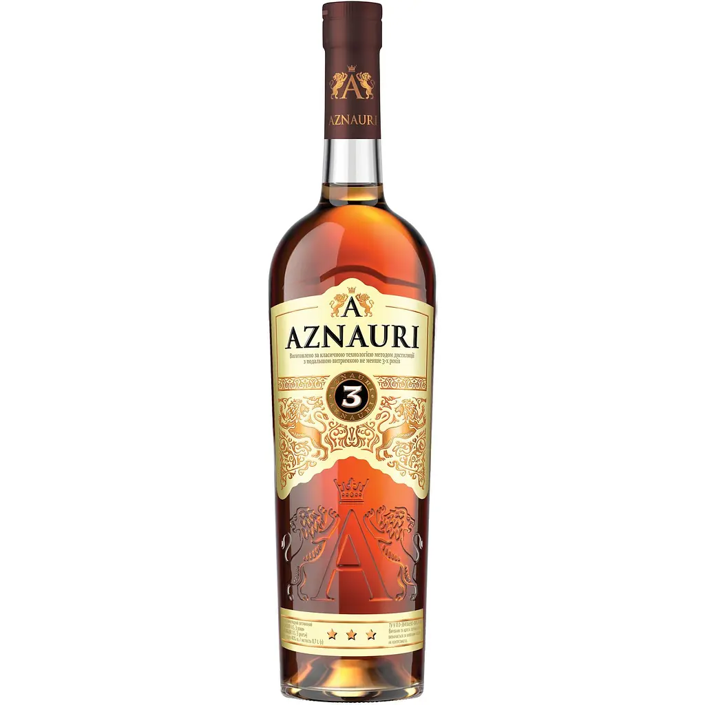 Уцінка. Бренді AZNAURI 3 роки 0.7 л (830171)