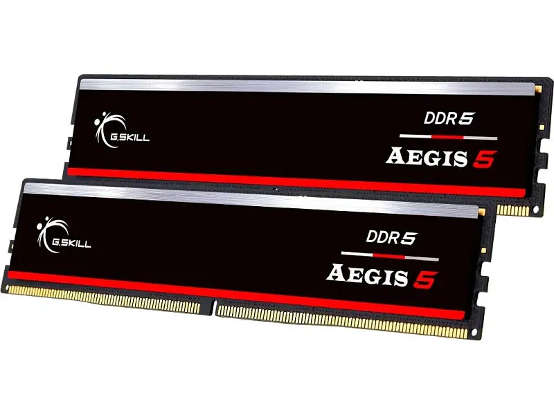 Модуль пам'яті G.Skill 64 GB (2x32GB) DDR5 5600 MHz Aegis (F5-5600J3636D32GX2-IS) - фото 2