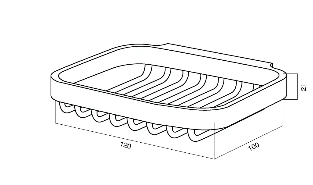 Мильниця-решітка AM.PM Inspire (A5034600) - фото 7