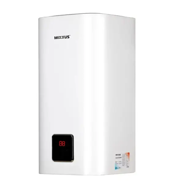 Водонагрівач Mixxus EWH-13100 CUBE WET(V) 100 л, 2 кВт, мокрий ТЕН, вертикальний, квадратний, білий (WH0613) - фото 5