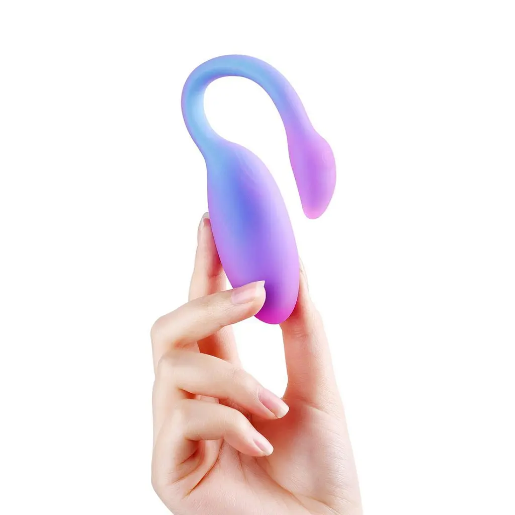 Віброяйце Magic Motion Magic Flamingo Max, 11 см (блакитний) - фото 6