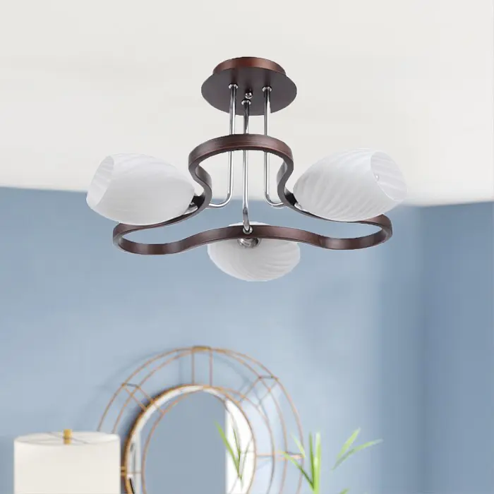 Люстра подвесная Brille E14 40W BR (BR-382S/3) - фото 7