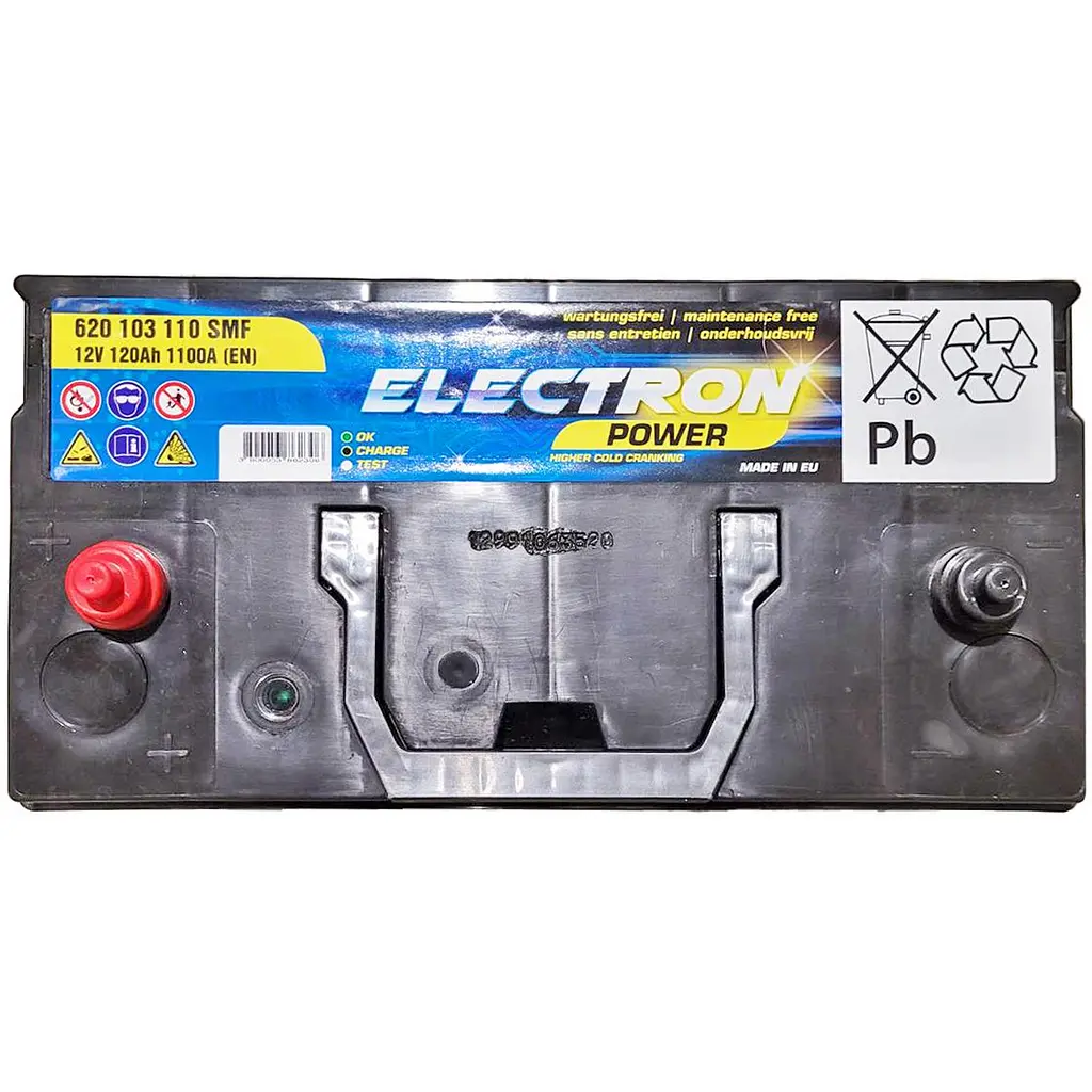 Аккумулятор автомобильный Electron Truck HD SMF 6СТ 120Ah 1100А (EN) - фото 2