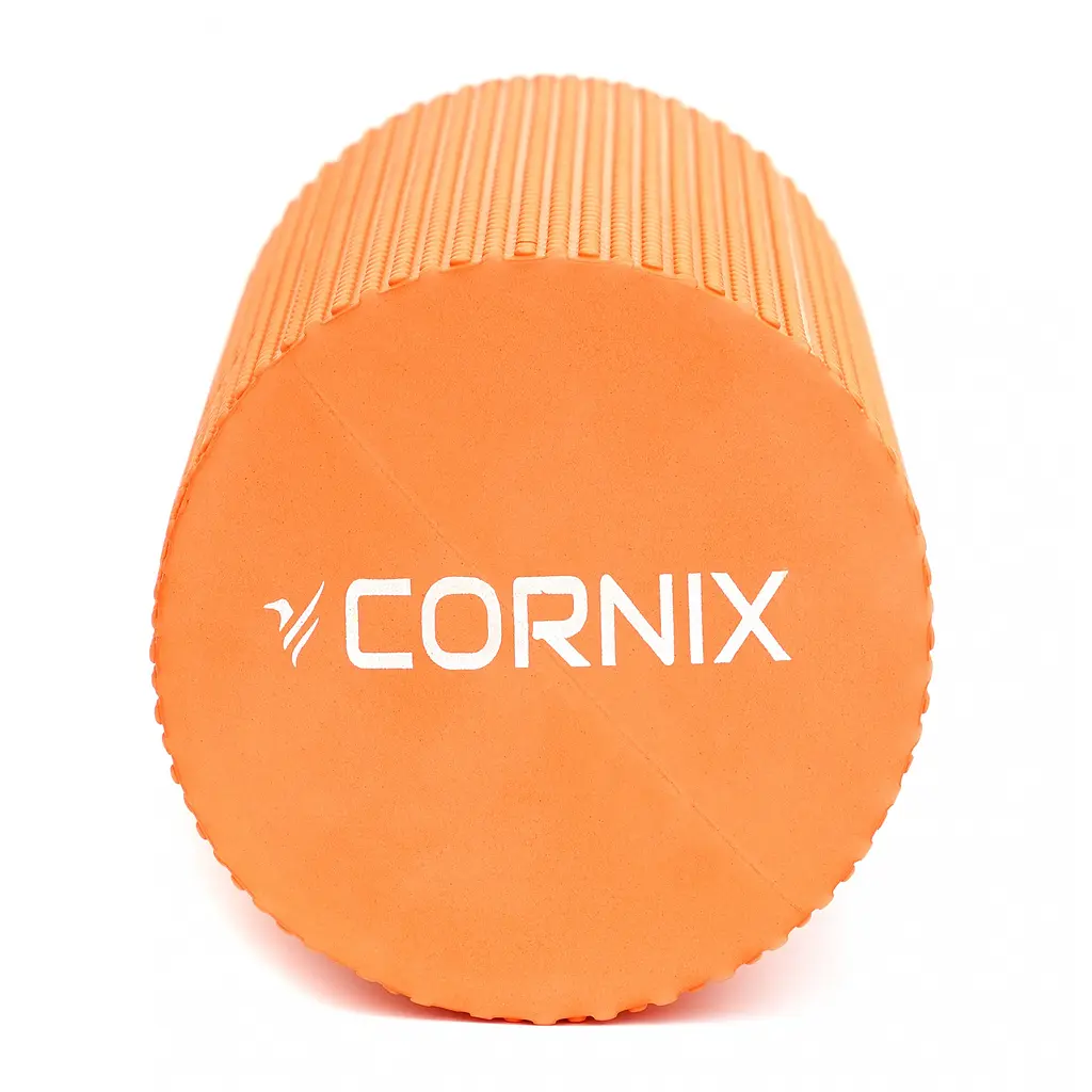 Масажний ролик Cornix EVA+ 30 x 15 см (валик, ролер) XR-0297 Orange - фото 5