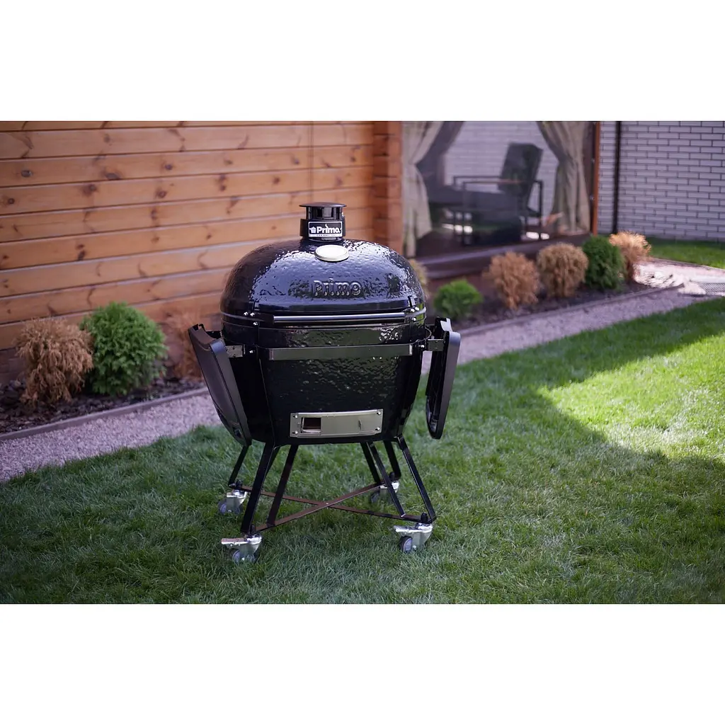 Керамический угольный гриль Primo X Large Oval All in One (PGCXLCG) - фото 7