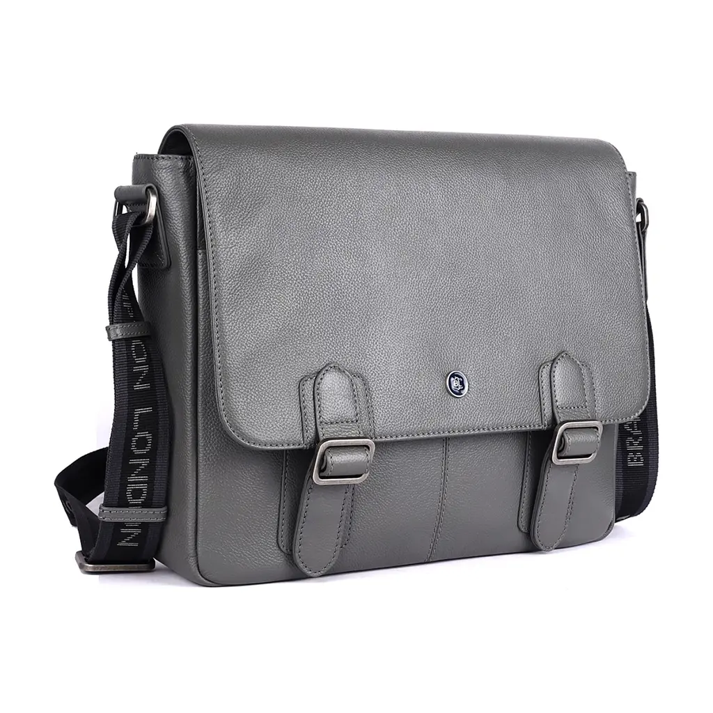 Сумка Brampton London Emissary Grey (64403 GREY) - фото 3