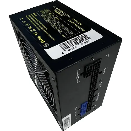 Блок живлення Casecom 650W 120mm, Modular, Brown Box - фото 3