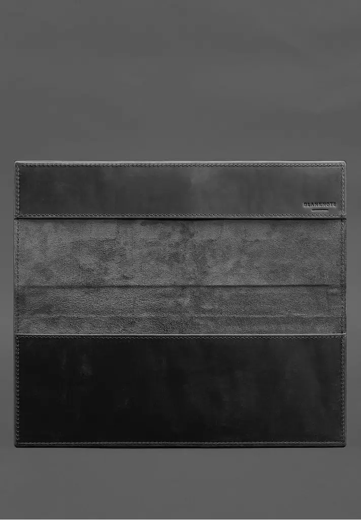 Настольный планер с блоком на пружине черный Crazy Horse - фото 4