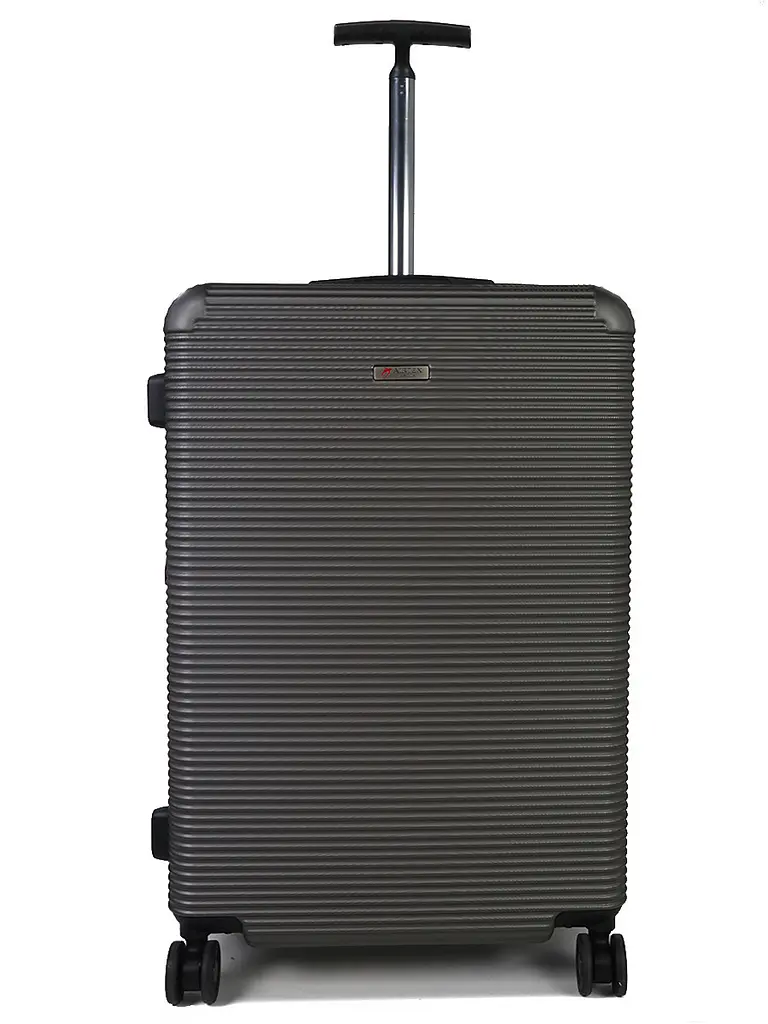 Валіза дорожній гігант (XL) полікарбонат Airtex 968 110л 75х50х30 см Темно-сірий (Dark grey) - фото 2
