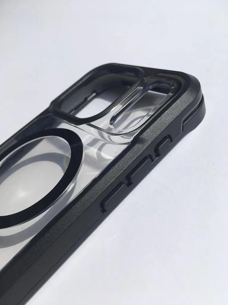 Чохол протиударний для iPhone 17 Pro Max (6.9") ZAGG Gear4 Rainier MagSafe KS Прозорий з підставкою Black аналог OtterBox - фото 10