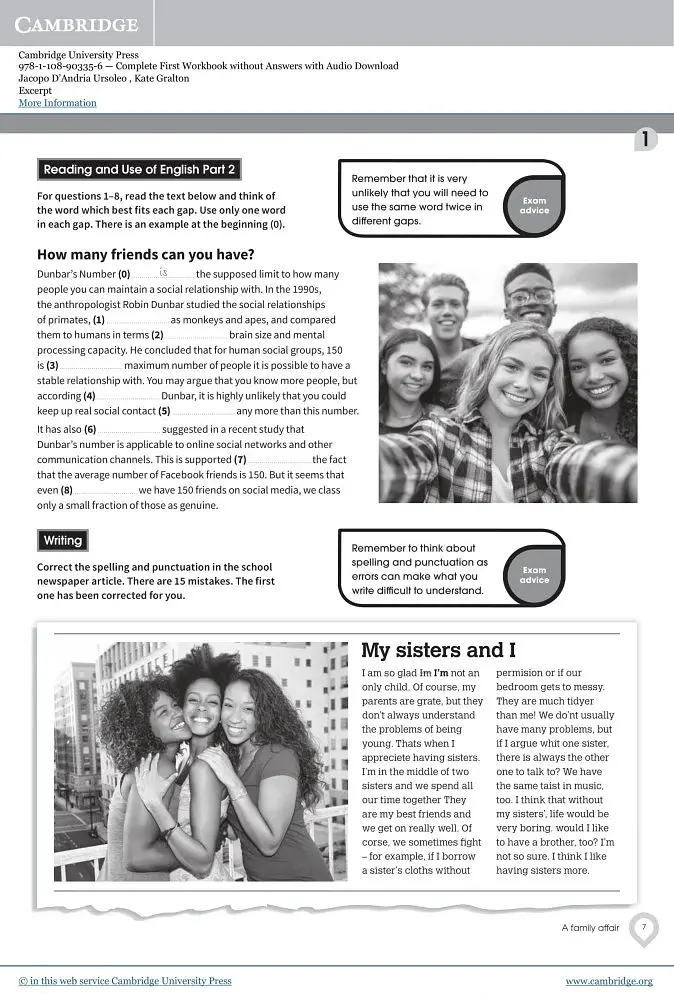 Complete First. Workbook without answers and Downloadable Audio - фото 5