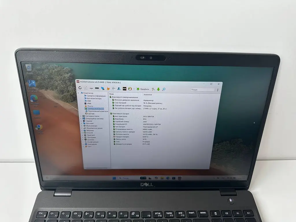 Ноутбук Dell Latitude 5500 15.6" (i5-8265U / 16GB / SSD 256GB / 1920x1080 IPS) б/в - фото 5