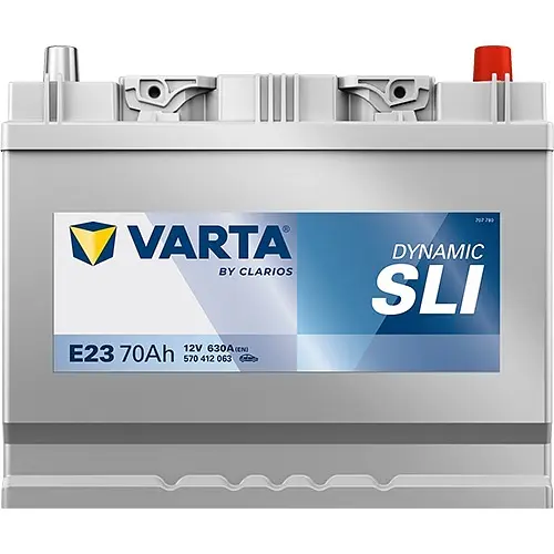 Акумулятор Varta Dynamic SLI 12В 70Аг 630А (EN) R+ (570412063) - фото 4